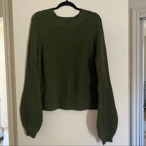SHEIN Long sleeve knit sweater